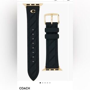 Coach Quilted Watch Strap